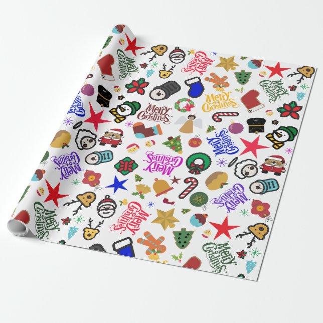 De Regalo Navidades diseñan papel envolvente (Desenrollado)