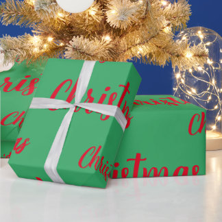 De Regalo Navidades envolviendo papel