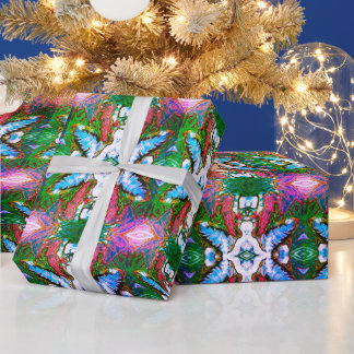 De Regalo Navidades envolviendo papel