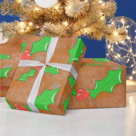 De Regalo Navidades envolviendo papel