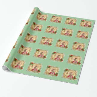 De Regalo Navidades Marie Antoinette Envolver papel
