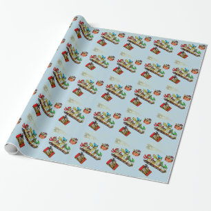 De Regalo NAVIDADES MICE SLEDDING papel