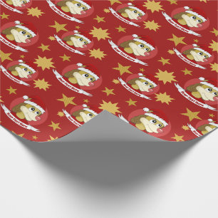 De Regalo Navidades personalizado con lindo papel envuelto d