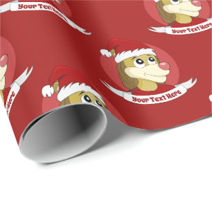De Regalo Navidades personalizado con un lindo papel envuelt