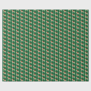 De Regalo Navidades Poinsettia Dala Papel envuelto en caball