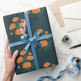De Regalo Papel azul marino