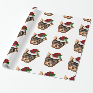 De Regalo Papel blanco para envolver a los Navidades Yorkshi