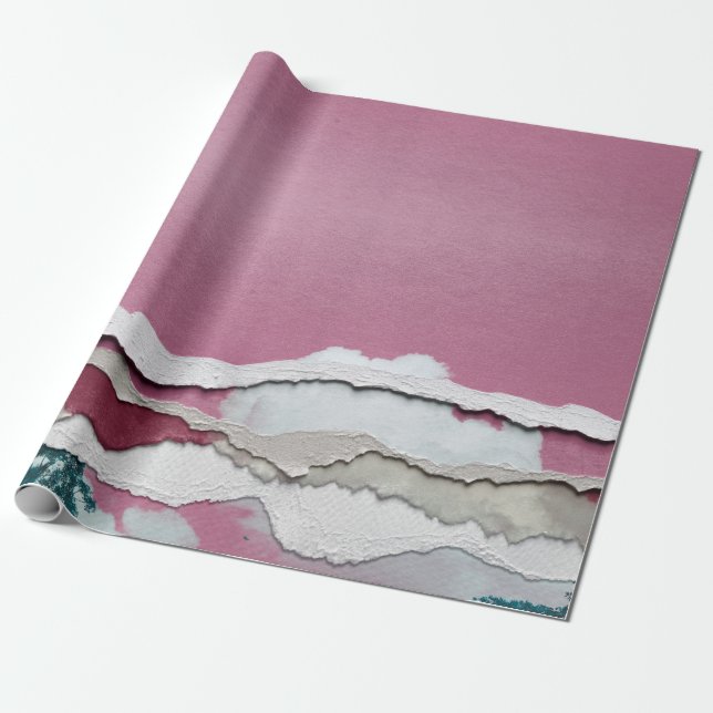 De Regalo papel desgarrado (Desenrollado)