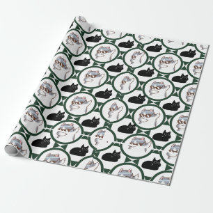 De Regalo Papel divertido para envolver gatos