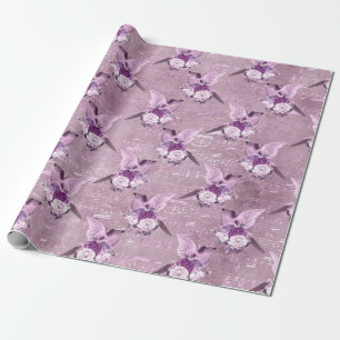 De Regalo Papel Efímero Lavanda Serie Diseño 10