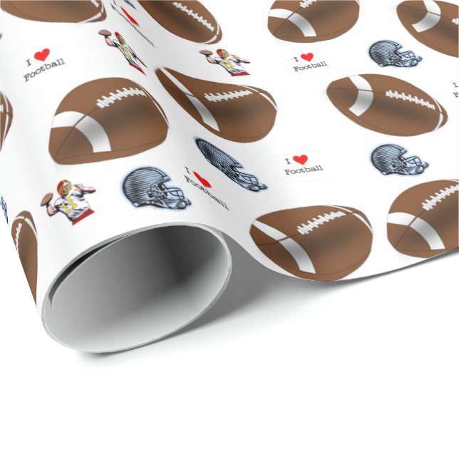 De Regalo Papel envolvente Fútbol (Esquina del rollo)