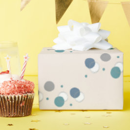 De Regalo Papel envuelto en puntos divertidos y festivos