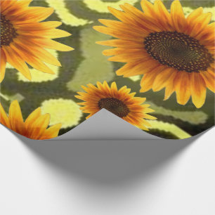 De Regalo Papel envuelto Girasol