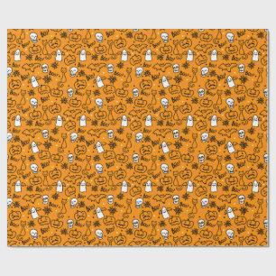 De Regalo Papel envuelto para Halloween.