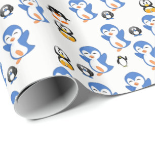 De Regalo Papel envuelto Pingüino