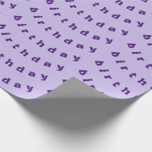 Papel envuelto violeta púrpura