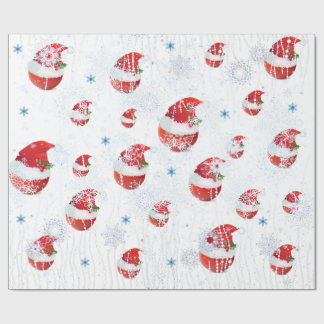 De Regalo Papel impresionante del tomate del navidad