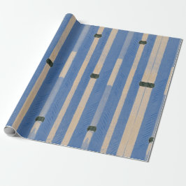 DE REGALO PAPEL JAPONÉS WOODBLOCK BAMBOO PATTERN WRAPPN
