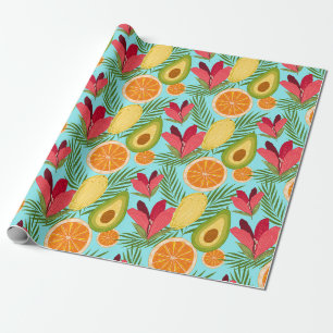 De Regalo Papel para envolver frutas tropicales