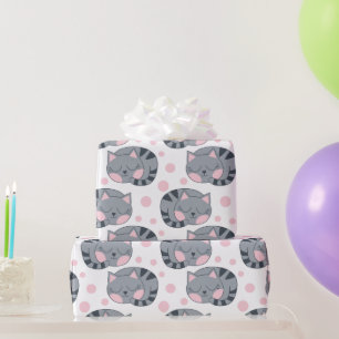 De Regalo Papel para envolver gatos durmiendo