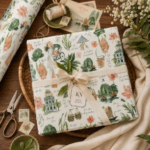 De Regalo Papel pintado acuarela Vietnam Viajes Caprichosos