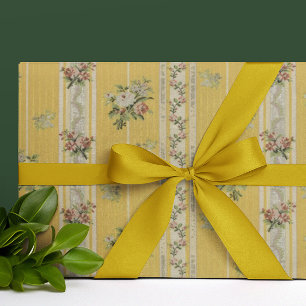 De Regalo Papel Pintado Antiguo Vintage Amarillo 