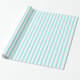 De Regalo Papel rayado azul y blanco