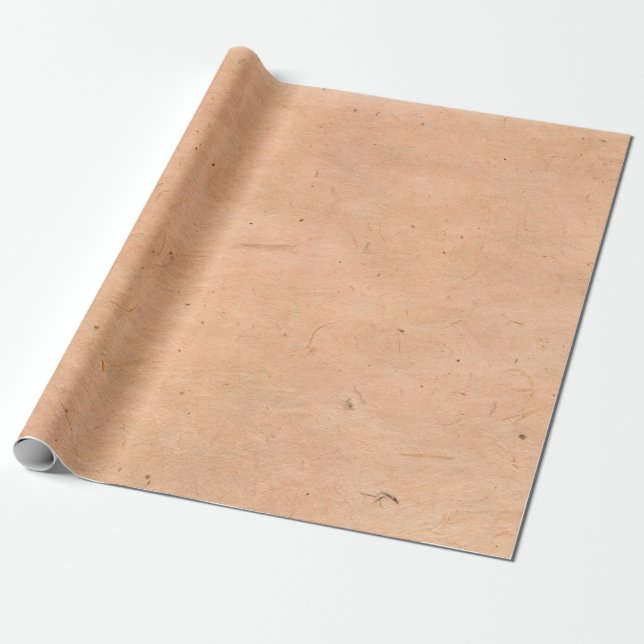De Regalo Papel rosa marrón a mano (Desenrollado)