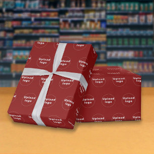 De Regalo Patrón sin inconvenientes Logotipo comercial Papel