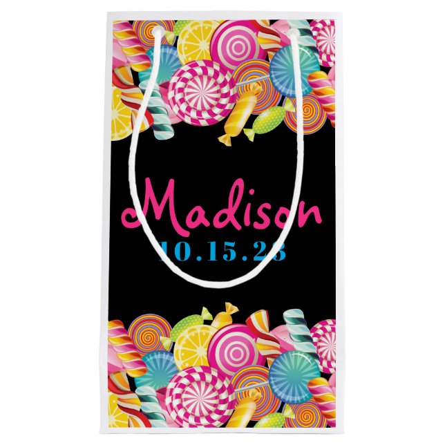 De Regalo Pequeña CANDY COUTURE Fiesta Cumpleaños Bat Mitzvah Bolsa  (Anverso)