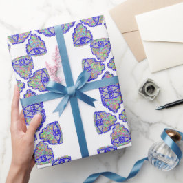 De Regalo Purpurina hamsa ח מ ס papel ה