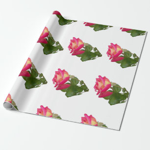 De Regalo Rosas envueltos en papel