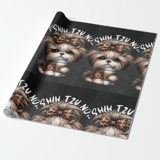 De Regalo Shih Tzu no envuelve papel