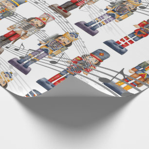 De Regalo Soldados caseros envolviendo papel