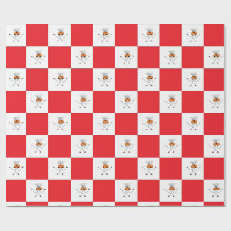 De Regalo Streaky J Red Wraping papel