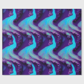 De Regalo Sueño púrpura Opal envolver papel Resumen Cristale