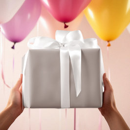 De Regalo Timeless - Papel envolvimiento gris cálido