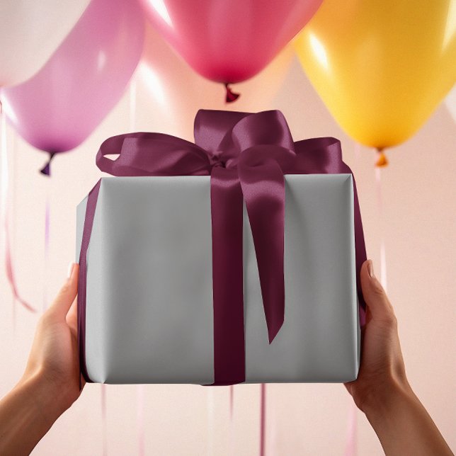 De Regalo Timeless - Papel envolvimiento gris plateado (Subido por el creador)