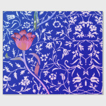 William Morris TULIP EN Papel AZUL