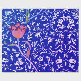De Regalo William Morris TULIP EN Papel AZUL