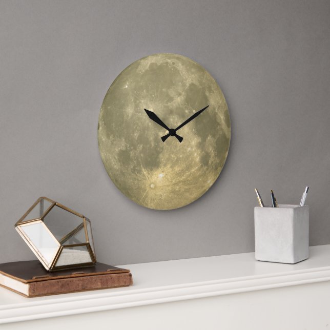 🌕 de reloj de la luna (Oficina)