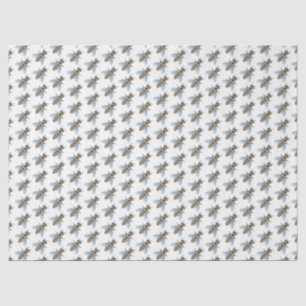 De Seda Abeja melífera (blanca) - Papel tisú