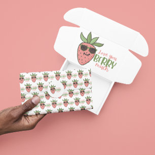 De Seda Ama Berry Mucho Papel Tejido