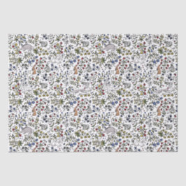 De Seda Animales medievales papel tisular