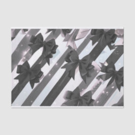 De Seda Arco negro 2 papel tisular