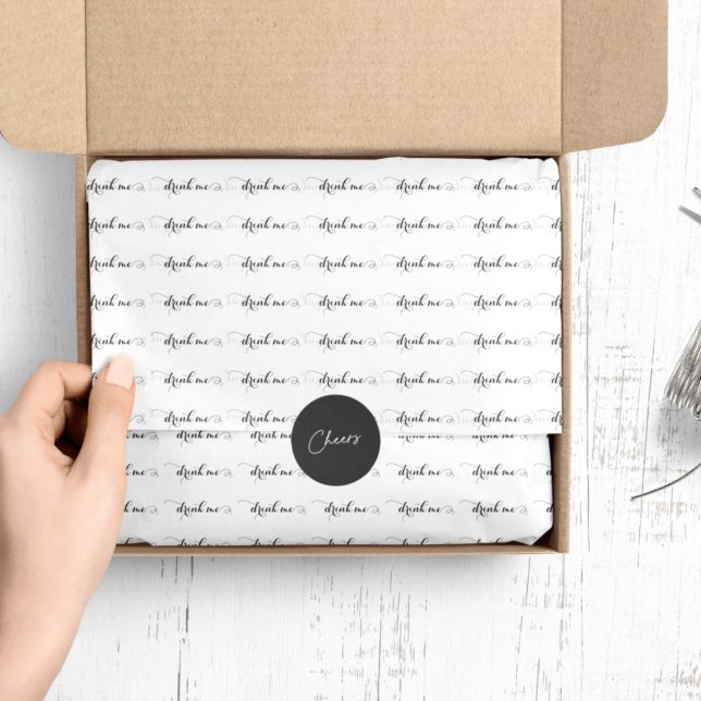 De Seda Beber el elegante papel del tejido del guión (Subido por el creador)