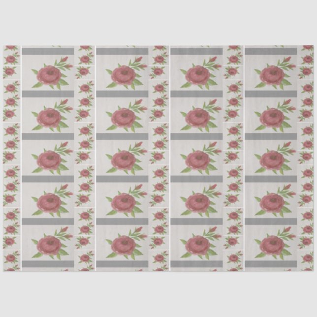 De Seda Bonito Papel Tejido (Anverso)