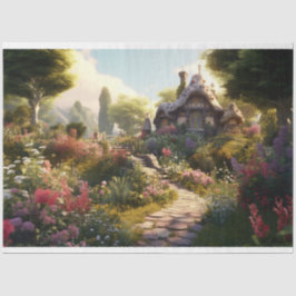 De Seda Cabaña encantada 1 Papel desconchado