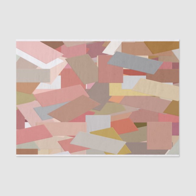 De Seda Coral Blocks 5050 papel tisular (Anverso)