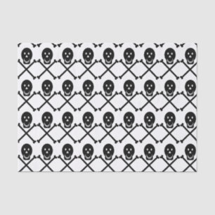 De Seda cráneo feliz 2 papel tisular